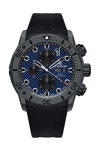 EDOX CO-1 Carbon Automatic Chronograph Black Rubber Strap