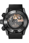 EDOX CO-1 Carbon Automatic Chronograph Black Rubber Strap