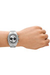 EMPORIO ARMANI Chronograph Silver Stainless Steel Bracelet