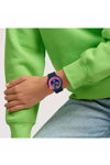 SWATCH Neon Party To The Max Chronograph Black Biosourced Strap