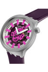 SWATCH Audacious Acai Purple Silicone Strap