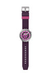 SWATCH Audacious Acai Purple Silicone Strap