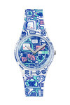 SWATCH B-Bot Multicolor Silicone Strap