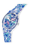 SWATCH B-Bot Multicolor Silicone Strap