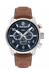 TIMBERLAND Henniker III Dual Time Brown Leather Strap