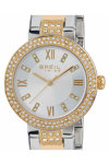 BREIL Tribe Dancefloor Crystals Two Tone Stainless Steel Bracelet