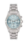 BREIL Tribe C'Est Chic Crystals Chronograph Silver Stainless Steel Bracelet