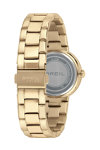 BREIL Tribe Dance Floor Crystals Gold Stainless Steel Bracelet