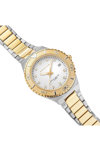 BERING Classic Crystals Two Tone Stainless Steel Bracelet