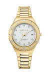 BERING Classic Crystals Gold Stainless Steel Bracelet