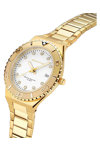 BERING Classic Crystals Gold Stainless Steel Bracelet