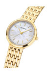 BERING Classic Crystals Gold Stainless Steel Bracelet