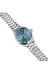 BERING Crystals Automatic Silver Stainless Steel Bracelet