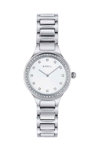 BREIL Sheer Crystals Silver Stainless Steel Bracelet