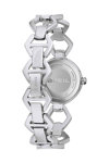 BREIL Flake Crystals Silver Stainless Steel Bracelet