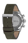 BREIL Outrider Chronograph Khaki Leather Strap