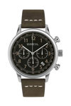 BREIL Outrider Chronograph Brown Leather Strap