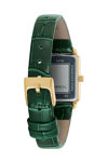 BREIL Carre Green Leather Strap