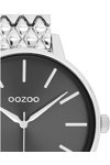 OOZOO Timepieces Silver Stainless Steel Bracelet