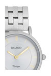 OOZOO Vintage Silver Stainless Steel Bracelet