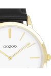 OOZOO Vintage Black Leather Strap