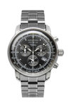 ZEPPELIN 100 Years Chronograph Silver Stainless Steel Bracelet