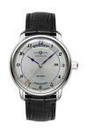 ZEPPELIN Friedrichshafen Automatic Black Leather Strap