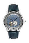 ZEPPELIN Friedrichshafen Automatic Blue Leather Strap