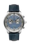 ZEPPELIN Friedrichshafen Chronograph Blue Leather Strap