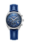 ROAMER Pro Chrono Chronograph Blue Leather Strap