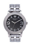 SEASONTIME Gents Silver Stainless Steel Bracelet